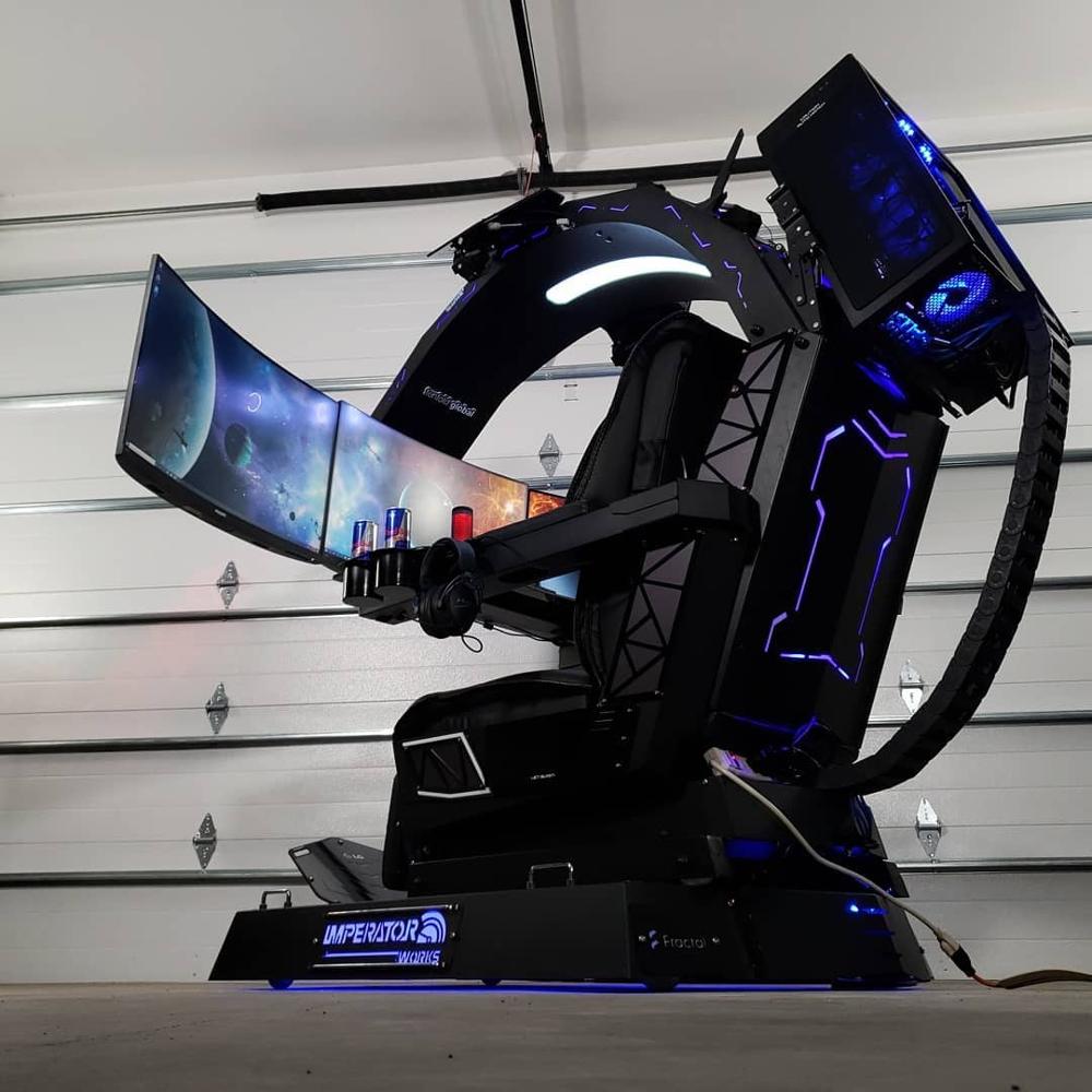 Office Furniture - เก้าอี้คอมพิวเตอร์หนังแท้ CES Hot Imperator Works IW