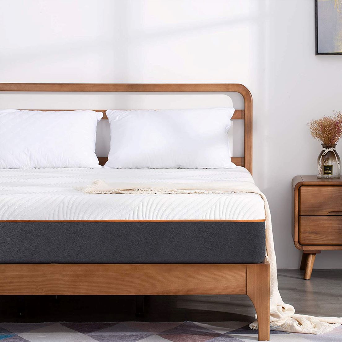 Memory Foam Mattress In A Box Queen - ราคาถูกผลิตโรงแรม King Queen Double Twin ขนาด