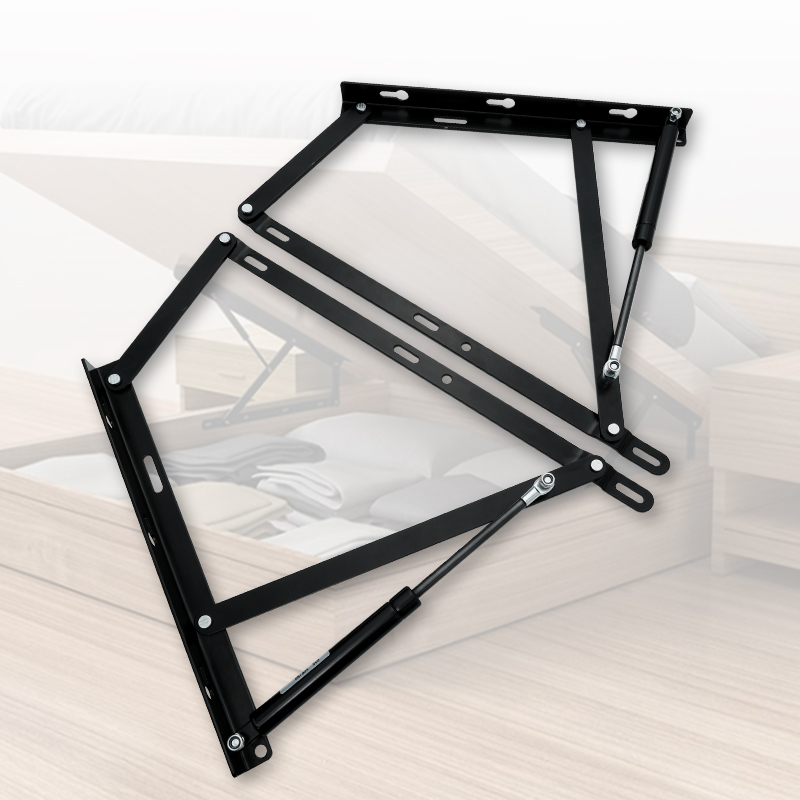 Gas Lift Storage Bed Hydraulic - ชุดยกเตียงแบบไฮดรอลิกพร้อมกลไกบานพับเก็บของ รุ่น XD-E01 สำหรับเฟอร์นิเจอร์ออตโตมัน ยี่ห้อ Manufacturer