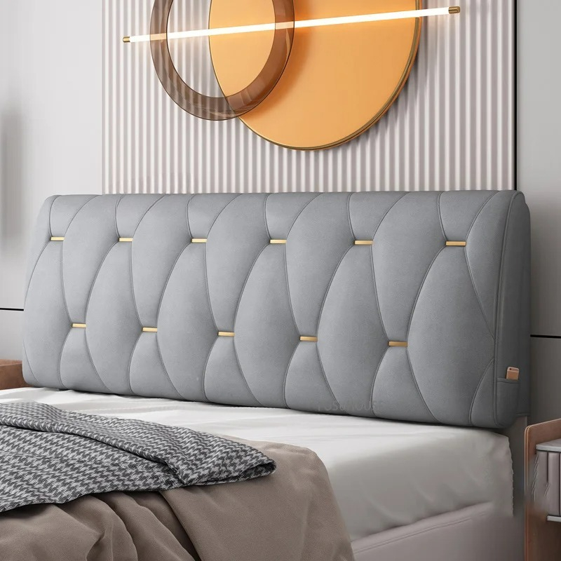 Headboard Cushion Backrest Tatami - หัวเตียงบ้าน/โรงแรมแบบนุ่ม แบบติดตั้งเองได้ สำหรับเตียงคู่/โซฟา