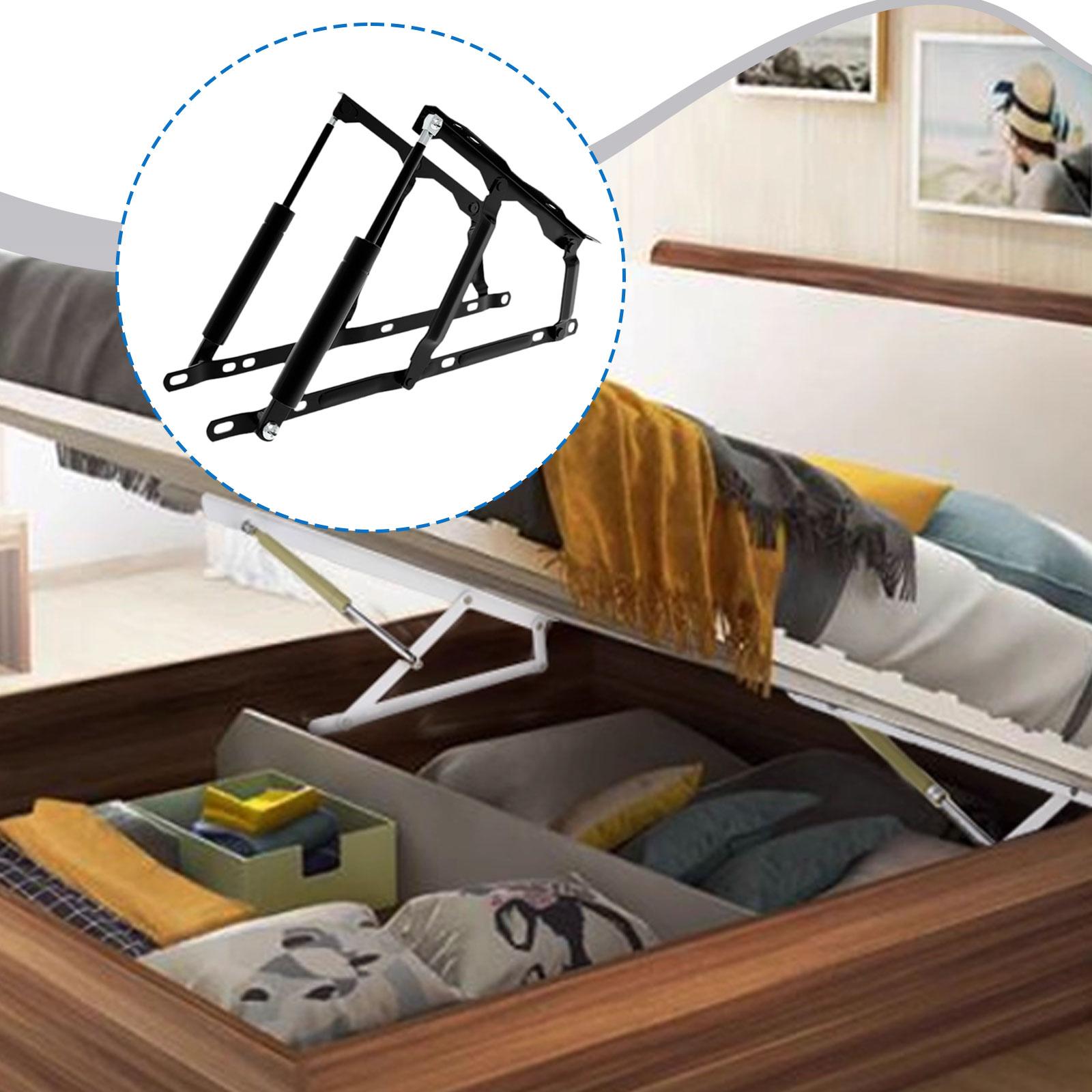 Gas Lift Storage Bed Hydraulic - กลไกยกเตียง 2 ชิ้น อเนกประสงค์ รับน้ำหนักได้ 75