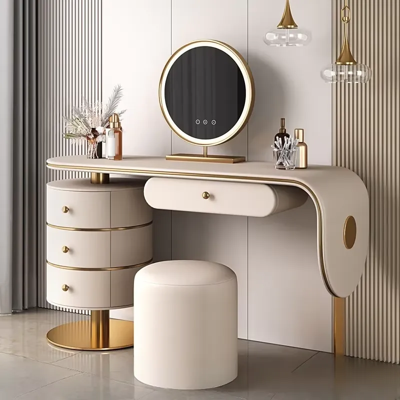 ชุดโต๊ะเครื่องแป้งไม้คุณภาพสูง - Dressing Table Vanity With Lighted Mirror บทวิจารณ์และราคา