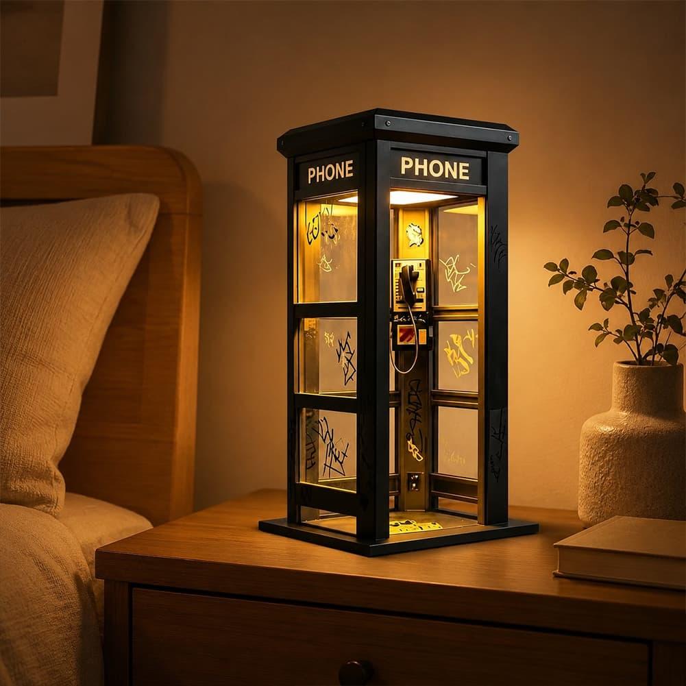 โคมไฟตั้งโต๊ะรูปตู้โทรศัพท์กรา - Bedroom Furniture บทวิจารณ์และราคา