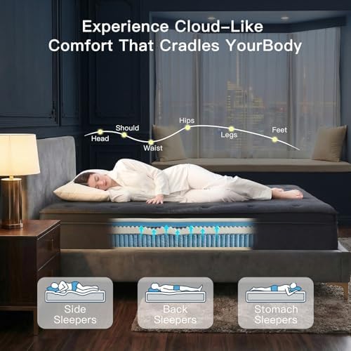 ที่นอนควีนไซส์ 12 นิ้ว, ที่นอน - Memory Foam Mattress In A Box Queen บทวิจารณ์และราคา