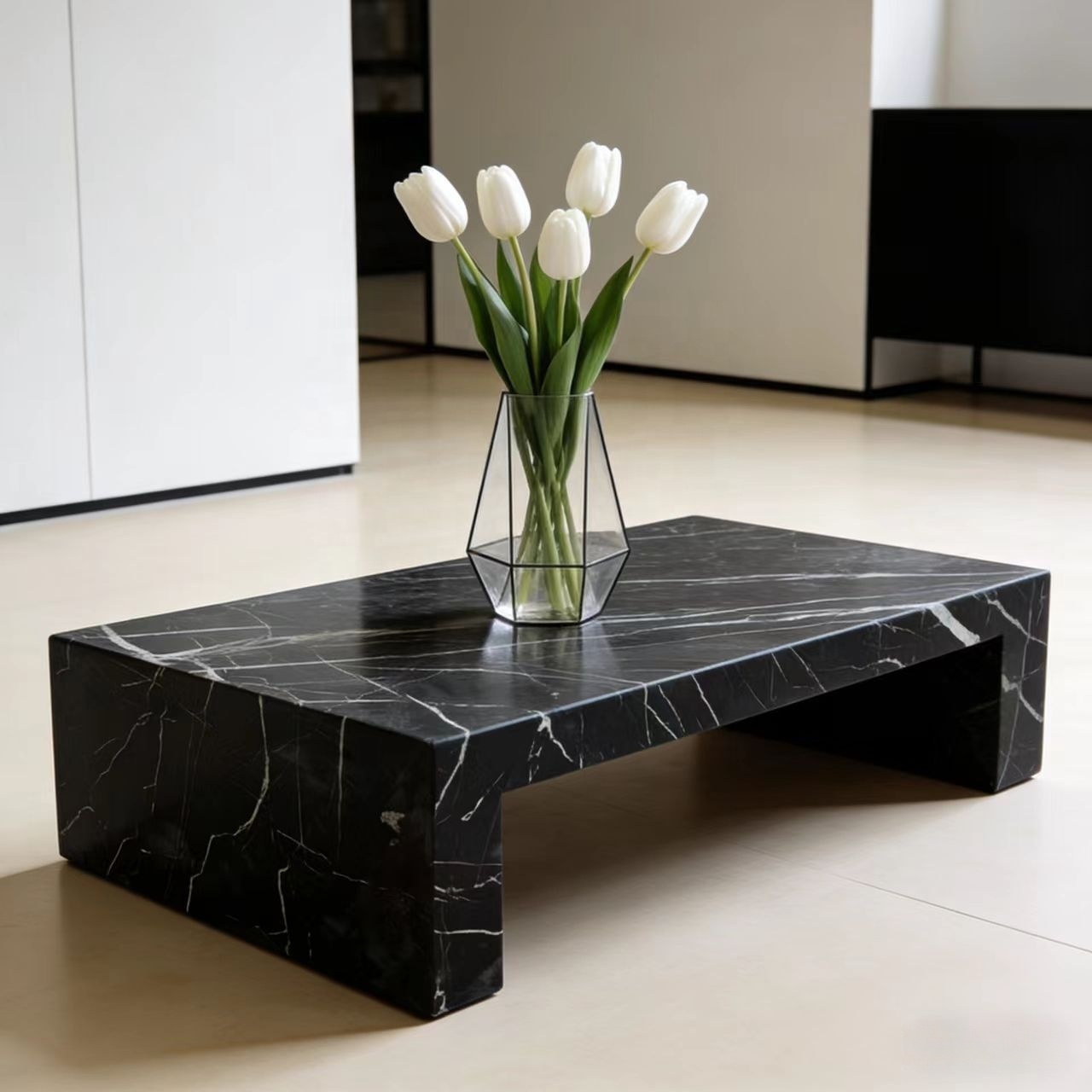 โต๊ะกาแฟหินอ่อนสไตล์นอร์ดิกหรู - Bedroom Furniture บทวิจารณ์และราคา