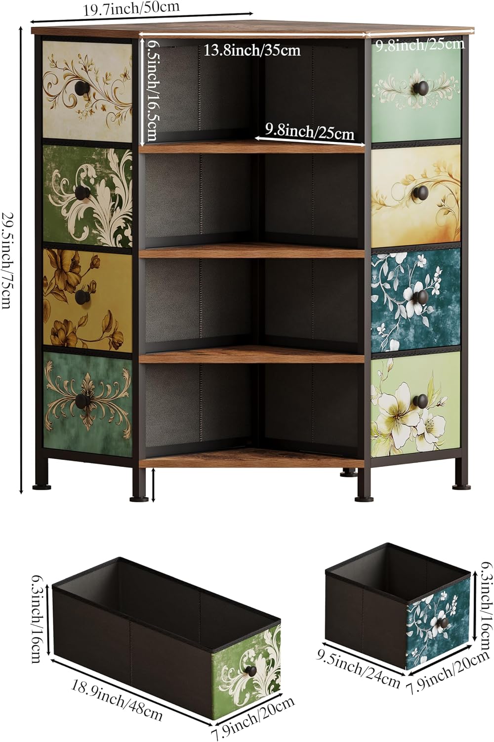 ตู้ลิ้นชักมุม 8 ลิ้นชักพร้อมลิ - Bedroom Furniture บทวิจารณ์และราคา