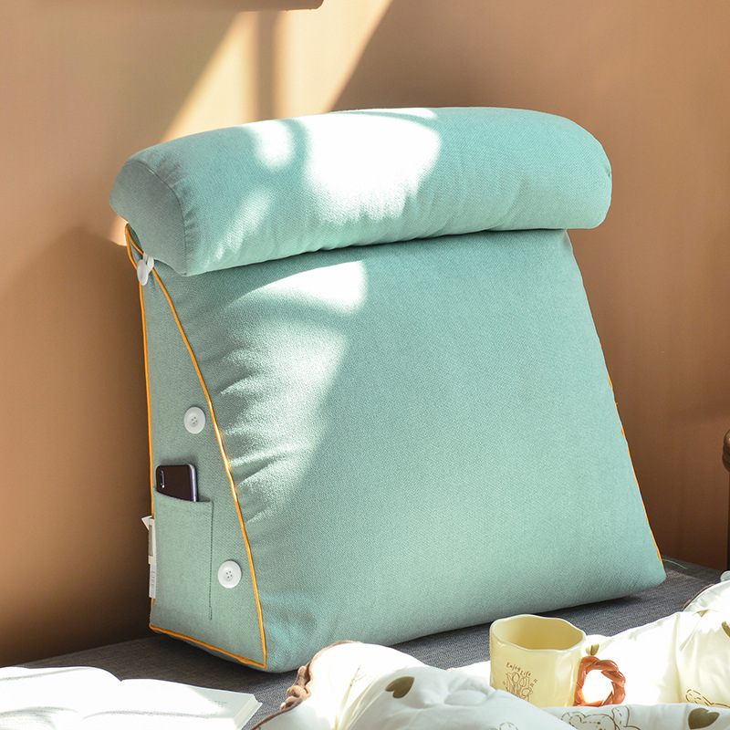 เบาะรองศีรษะสามเหลี่ยมทาทามิหั - Headboard Cushion Backrest Tatami บทวิจารณ์และราคา