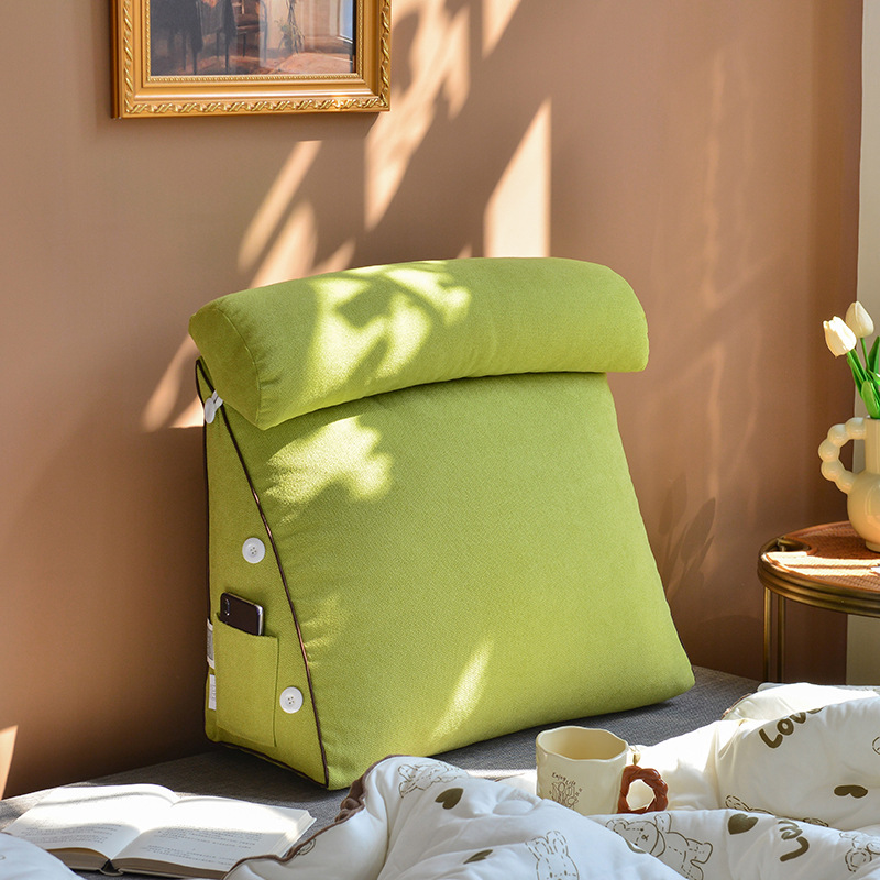 เบาะรองศีรษะสามเหลี่ยมทาทามิหั - Headboard Cushion Backrest Tatami บทวิจารณ์และราคา