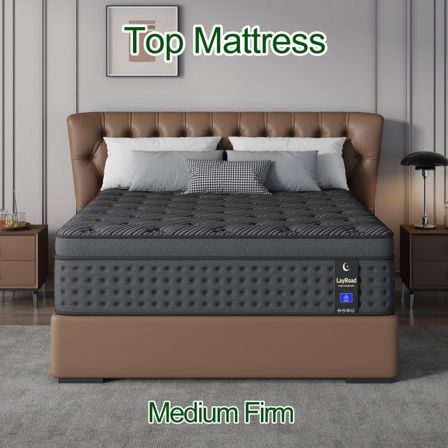 ที่นอนเมมโมรี่โฟมไฮบริดขนาด 12 - Memory Foam Mattress In A Box Queen บทวิจารณ์และราคา