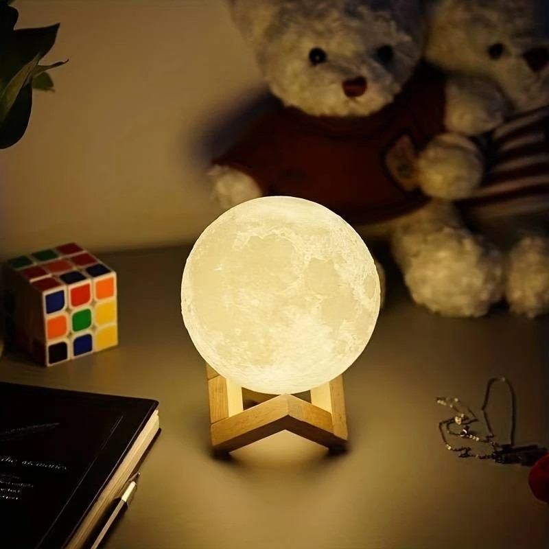 ไฟ LED พระจันทร์1ดวงไฟกลางคืนด - Floating Nightstand With Led Light บทวิจารณ์และราคา