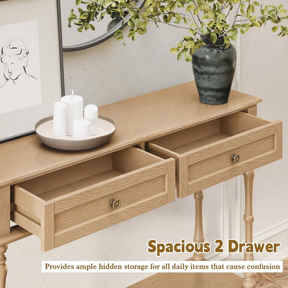 โต๊ะทางเข้าแบบมินิมอลพร้อมตู้เ - Tables บทวิจารณ์และราคา