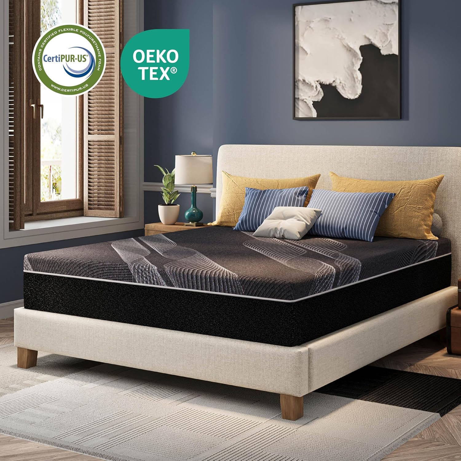 ที่นอนควีนไซส์ 12 นิ้ว, ที่นอน - Memory Foam Mattress In A Box Queen บทวิจารณ์และราคา