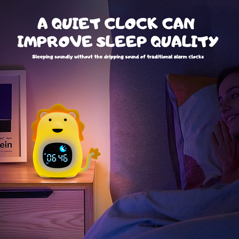 Night Light นาฬิกาแมวเด็ก Slee - Floating Nightstand With Led Light บทวิจารณ์และราคา