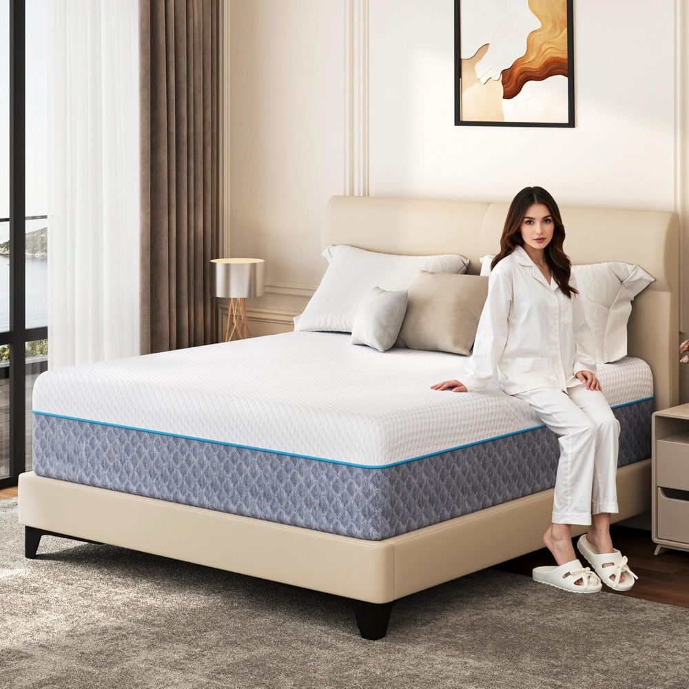 ที่นอนควีนไซส์ 14 นิ้วในกล่อง, - Memory Foam Mattress In A Box Queen บทวิจารณ์และราคา