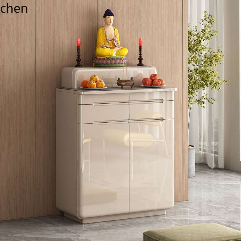 ตู้วางพระพุทธรูปแบบเรียบง่าย ร - Tables บทวิจารณ์และราคา