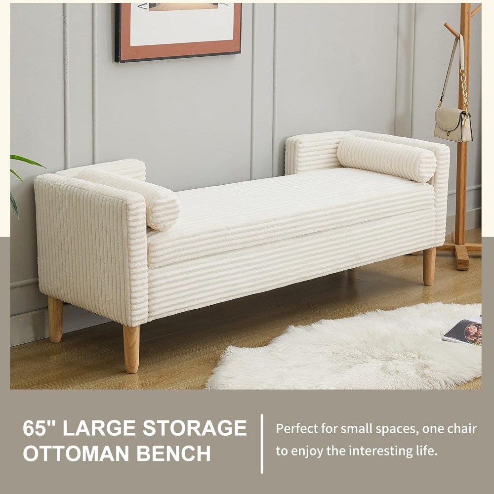 ม้านั่งปลายเตียงขาไม้ พร้อมที่ - Bedroom Furniture บทวิจารณ์และราคา