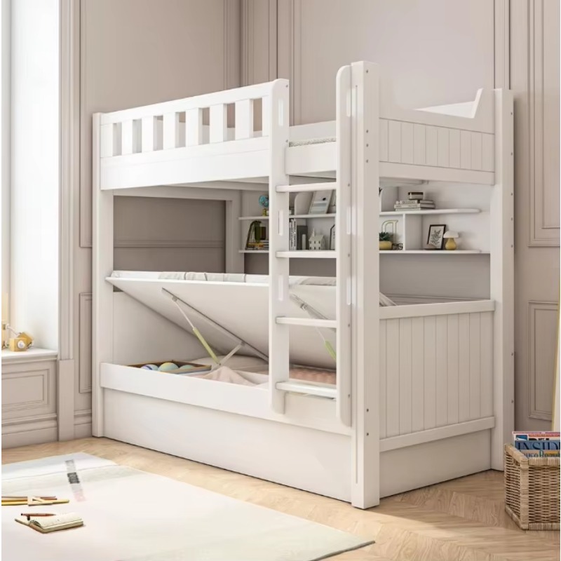 เฟอร์นิเจอร์ห้องนอน เตียงเด็ก  - Bunk Bed With Stairs And Slide บทวิจารณ์และราคา