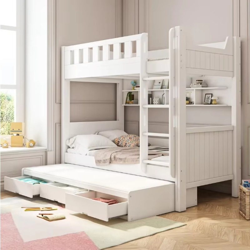 เฟอร์นิเจอร์ห้องนอน เตียงเด็ก  - Bunk Bed With Stairs And Slide บทวิจารณ์และราคา