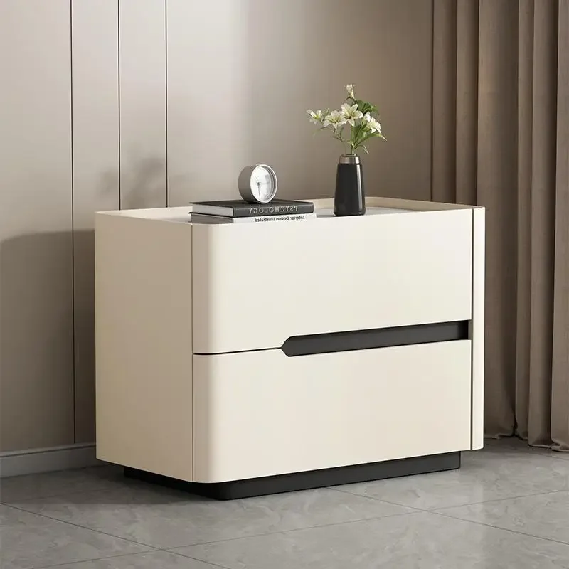 Nordic Modern Night ตารางเก็บค - Solid Wood Nightstand 2 Drawers บทวิจารณ์และราคา