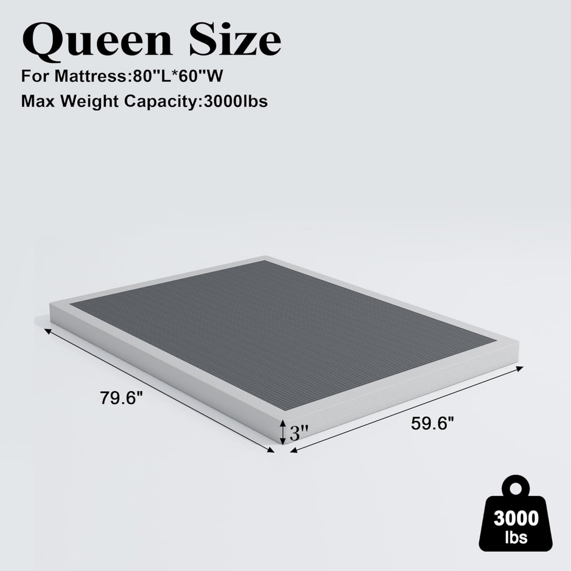 ฐานรองที่นอนแบบกล่องขนาดควีนไซ - Memory Foam Mattress In A Box Queen บทวิจารณ์และราคา