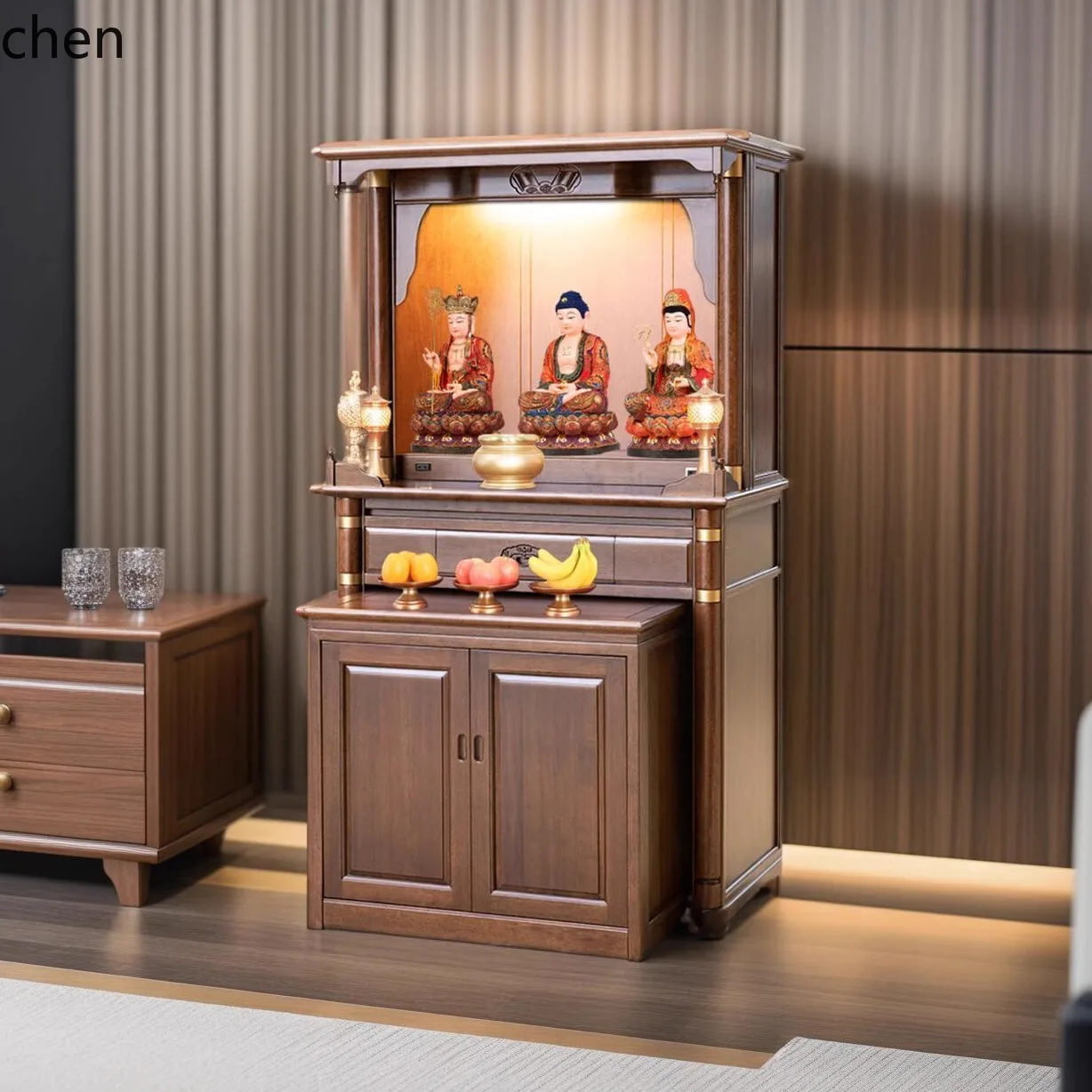 โต๊ะบูชาไม้เนื้อแข็งทั้งชิ้น ร - Tables บทวิจารณ์และราคา