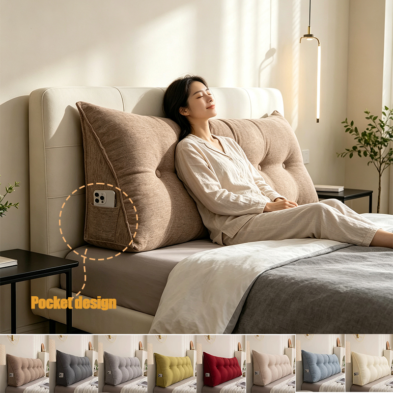 เบาะรองหลังขนาดใหญ่สำหรับหัวเต - Headboard Cushion Backrest Tatami บทวิจารณ์และราคา