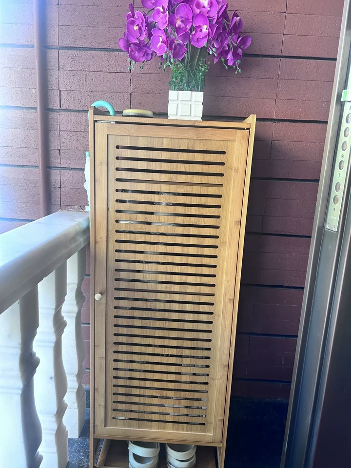 ชั้นวางรองเท้าขนาดเล็กแบบมีประ - Shoe Rack Cabinet Narrow Entryway บทวิจารณ์และราคา