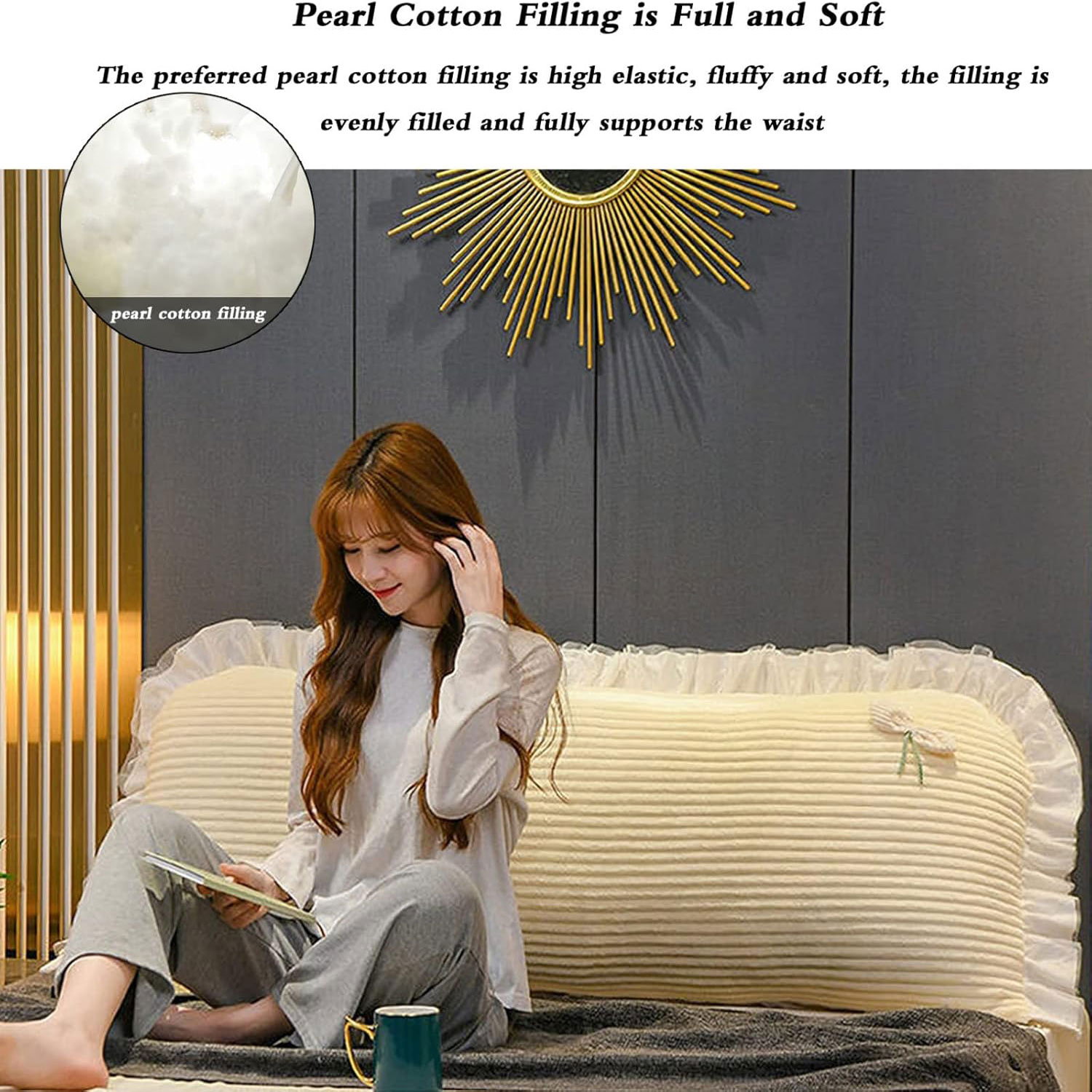 90/120/150 ซม.Tatami หมอน Head - Headboard Cushion Backrest Tatami บทวิจารณ์และราคา